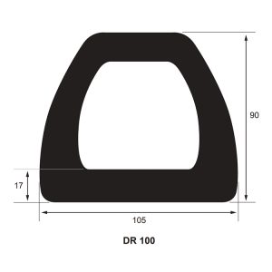 105X90 DOCKING RUBBER