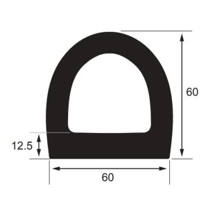 60X60 DOCKING RUBBER