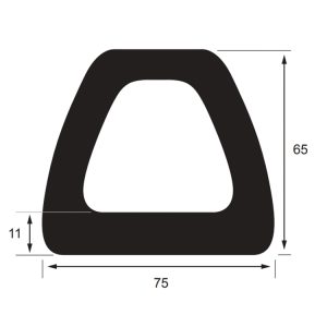 75X65 DOCKING RUBBER