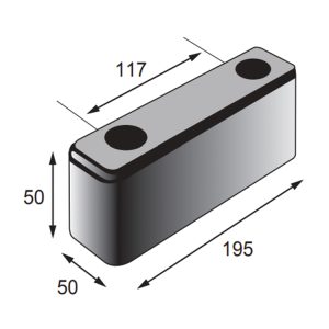 50X195 DUCKING RUBBER