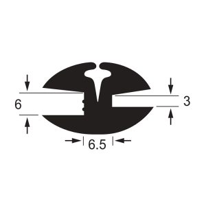 G 1300 GLAZING RUBBER