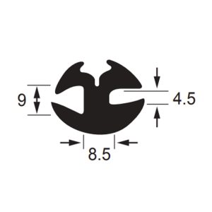 G 503 GLAZING RUBBER