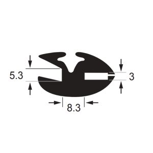 G 778 GLAZING RUBBER
